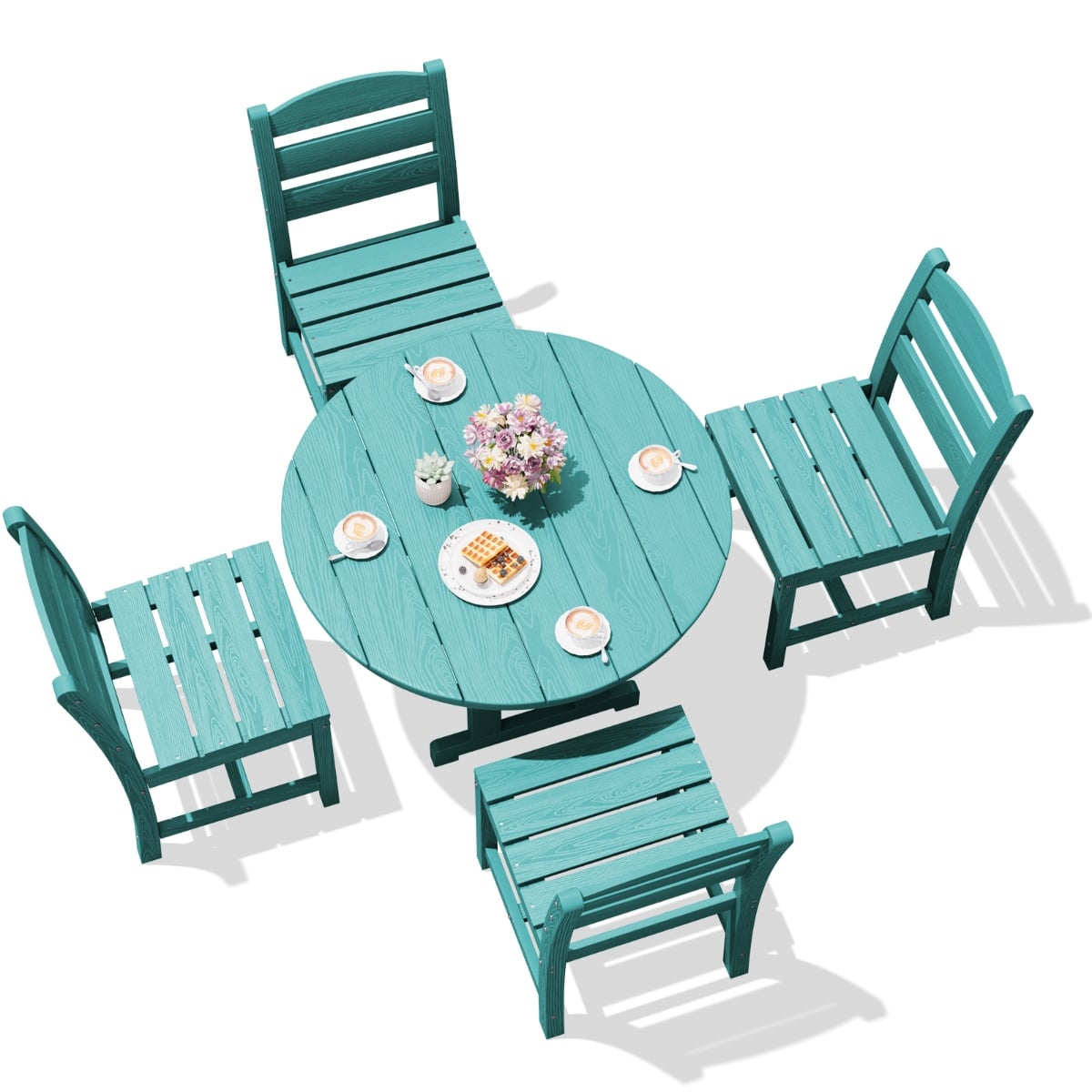 outdoor round dining set - image 8 Outdoor Round Dining Set - Image 8