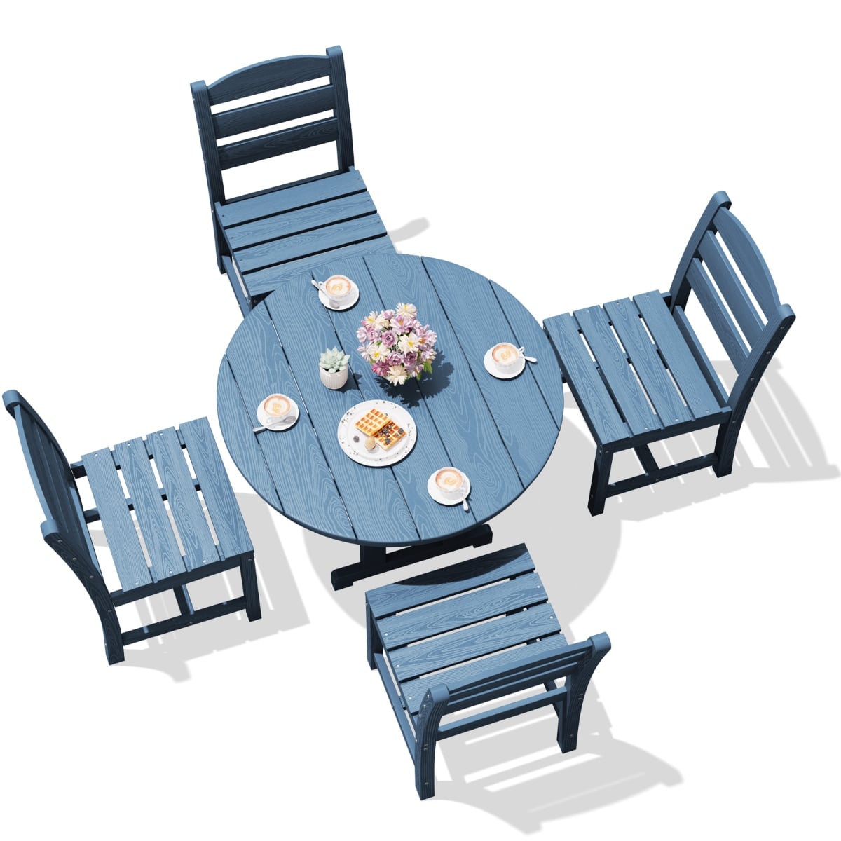 outdoor round dining set - image 4 Outdoor Round Dining Set - Image 4