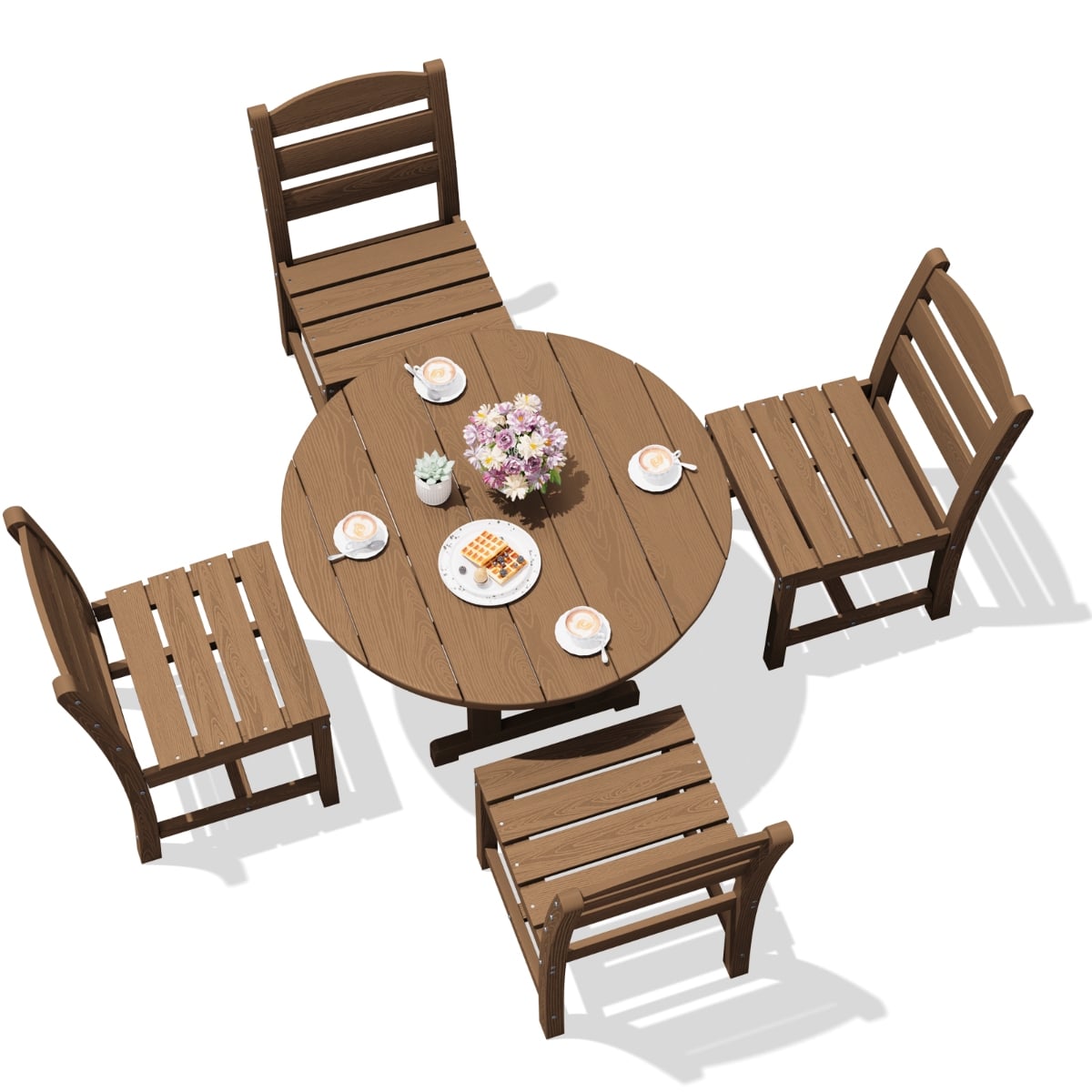 outdoor round dining set - image 6 Outdoor Round Dining Set - Image 6