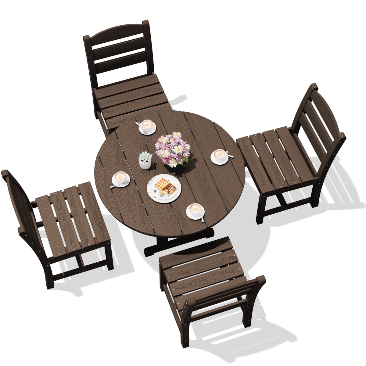 outdoor round dining set - image 7 Outdoor Round Dining Set - Image 7