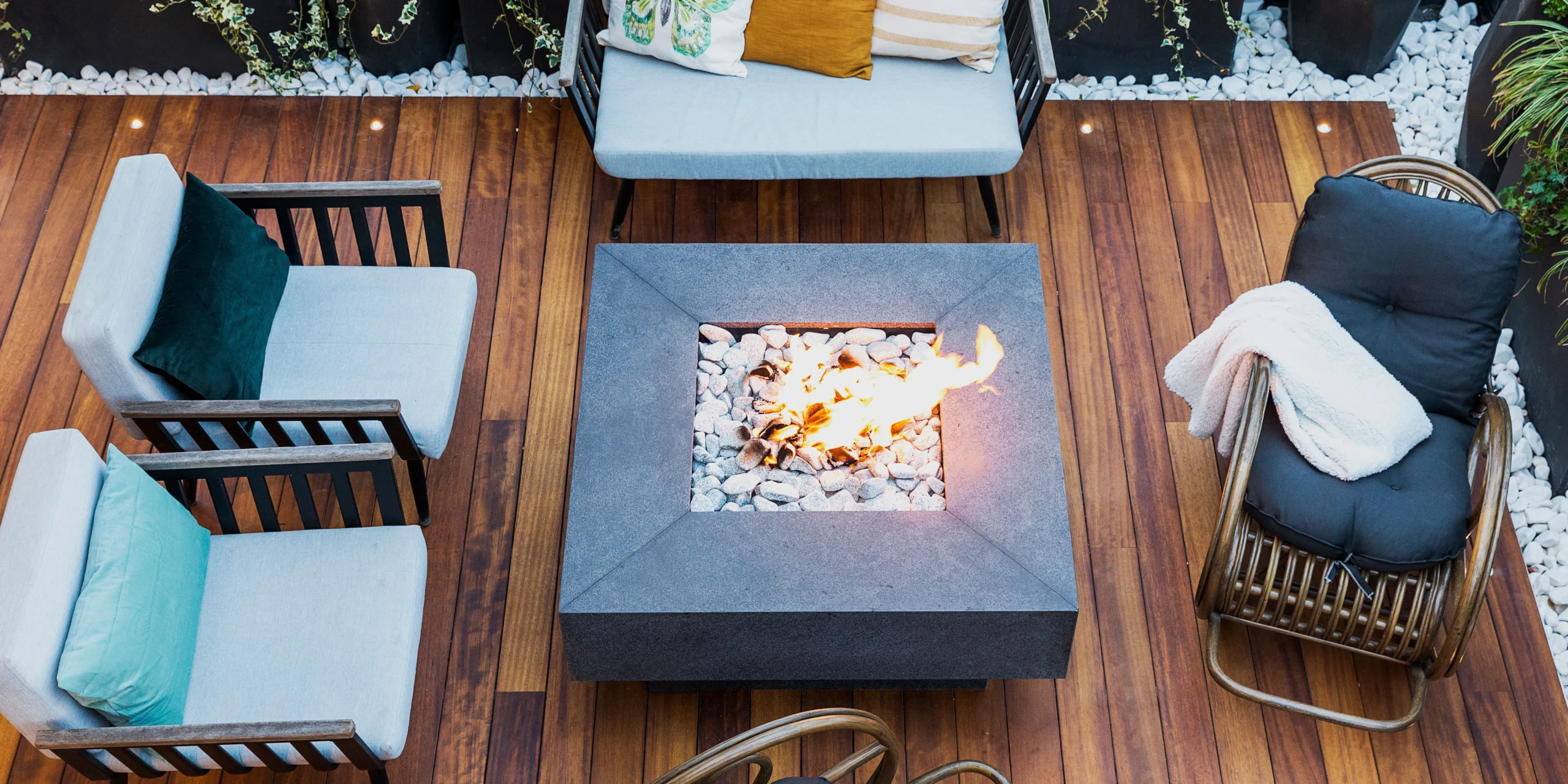 Create a Social Center with a Fire Pit
