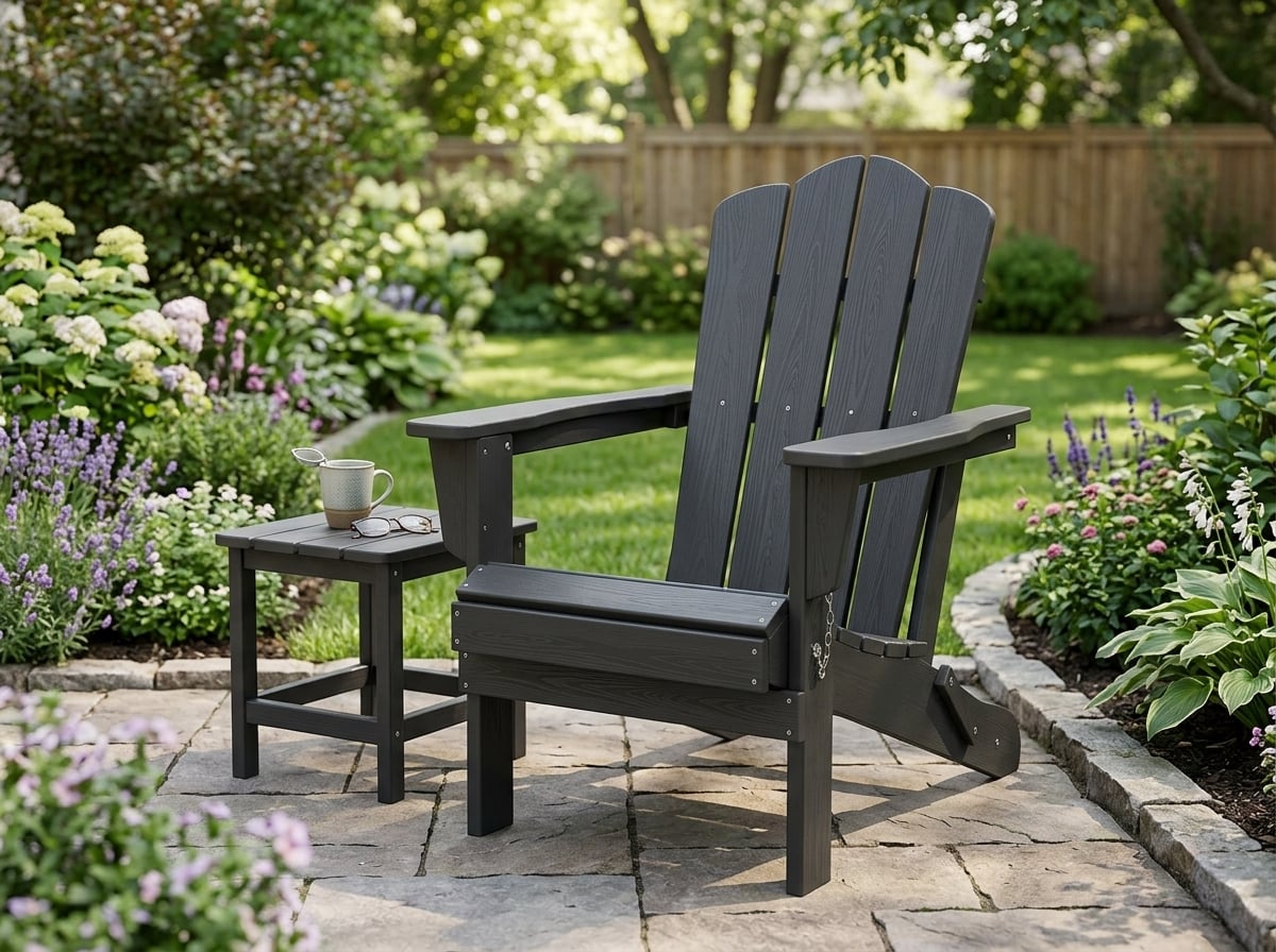 hdpe folding adirondack chair - image 2 HDPE Folding Adirondack Chair - Image 2