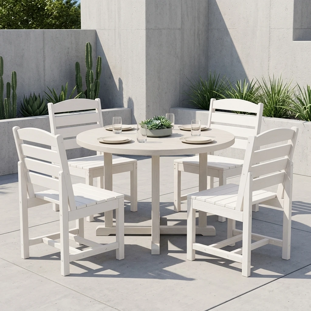 Arch-Top Dining Side Chairs Set of 4 - Image 3