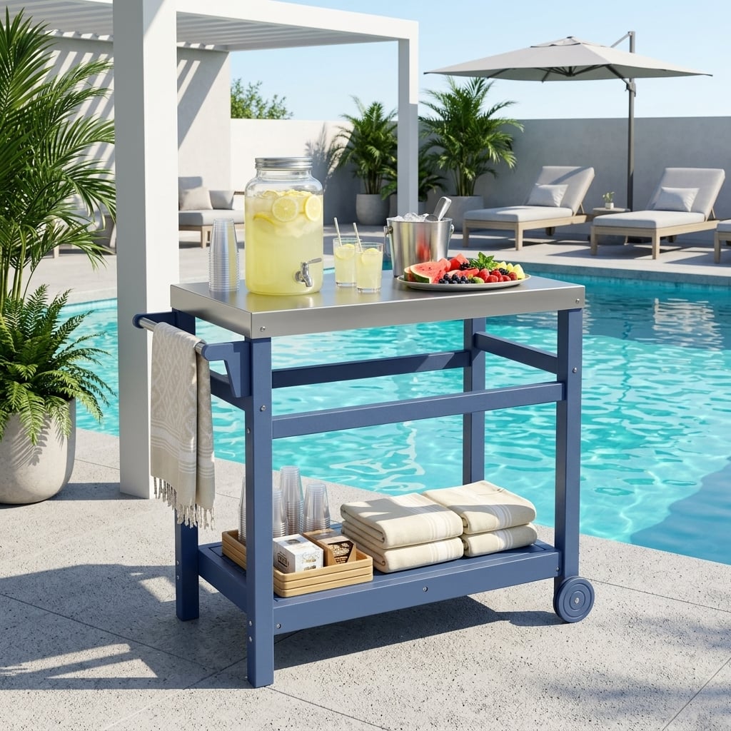 Poolside beverage service station 202607131629