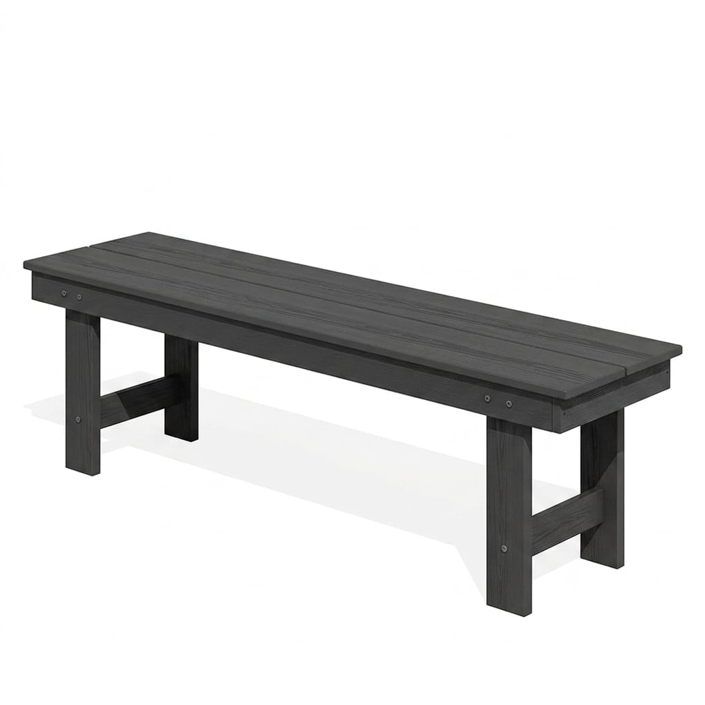 Modern Outdoor Dining Bench