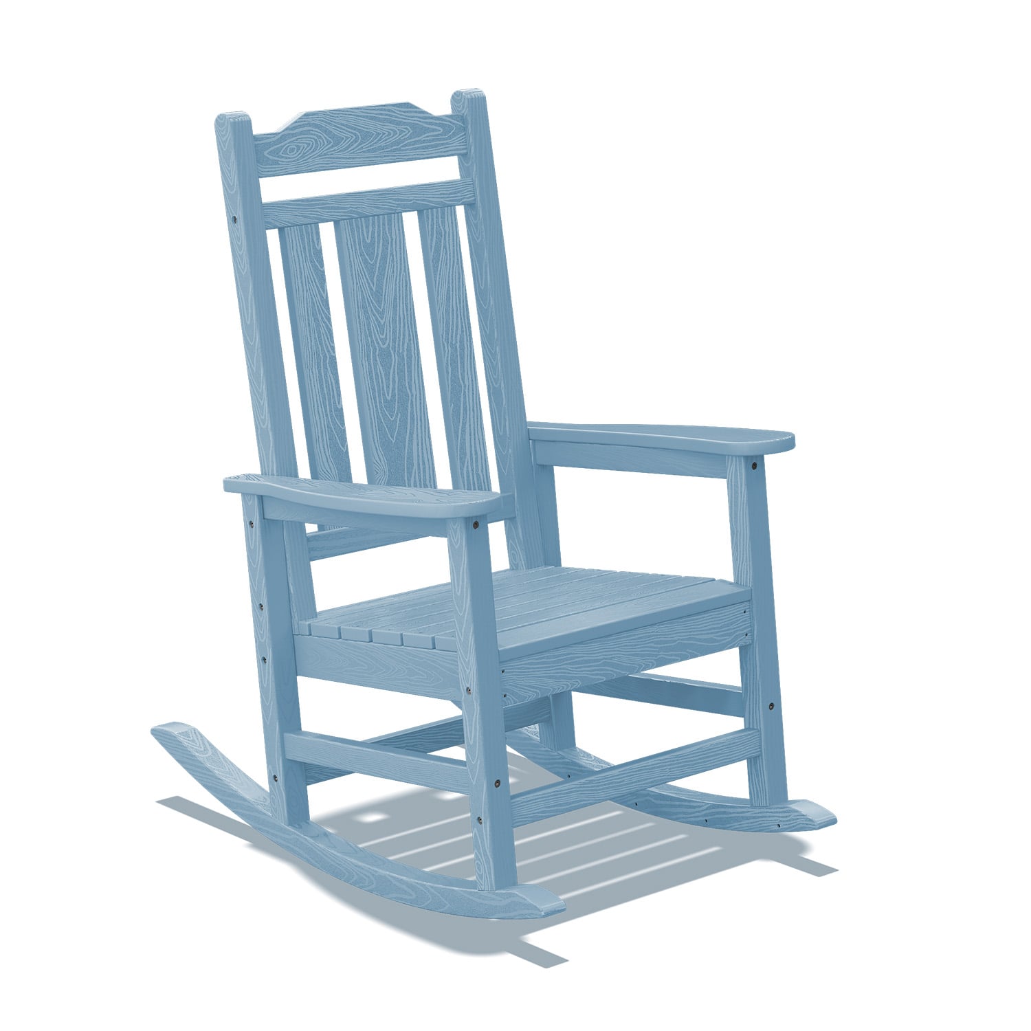 Crown Crest High-Back Porch Rocking Chair