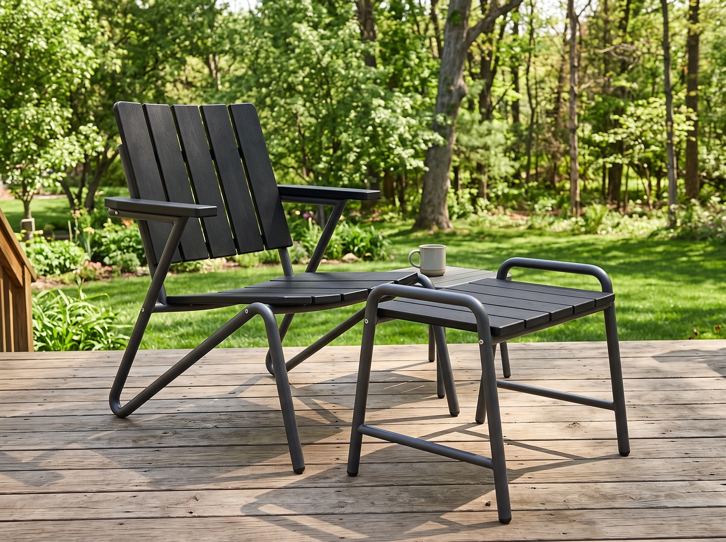 hips outdoor lounge chair with ottoman - image 4 HIPS Outdoor Lounge Chair with Ottoman - Image 4